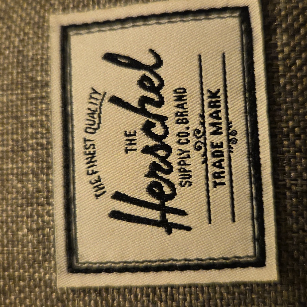 Herschel Supply Company Gray and Brown Toiletry Bag Filled With Goodies! - Picture 4 of 12